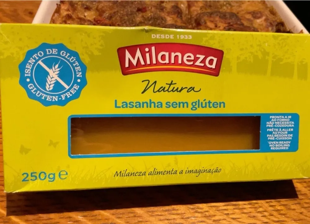 Lasanha sem glúten
