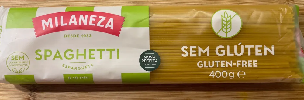 Spaghetti sem glúten