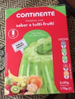 Gelatina com sabor a Tutti-Frutti
