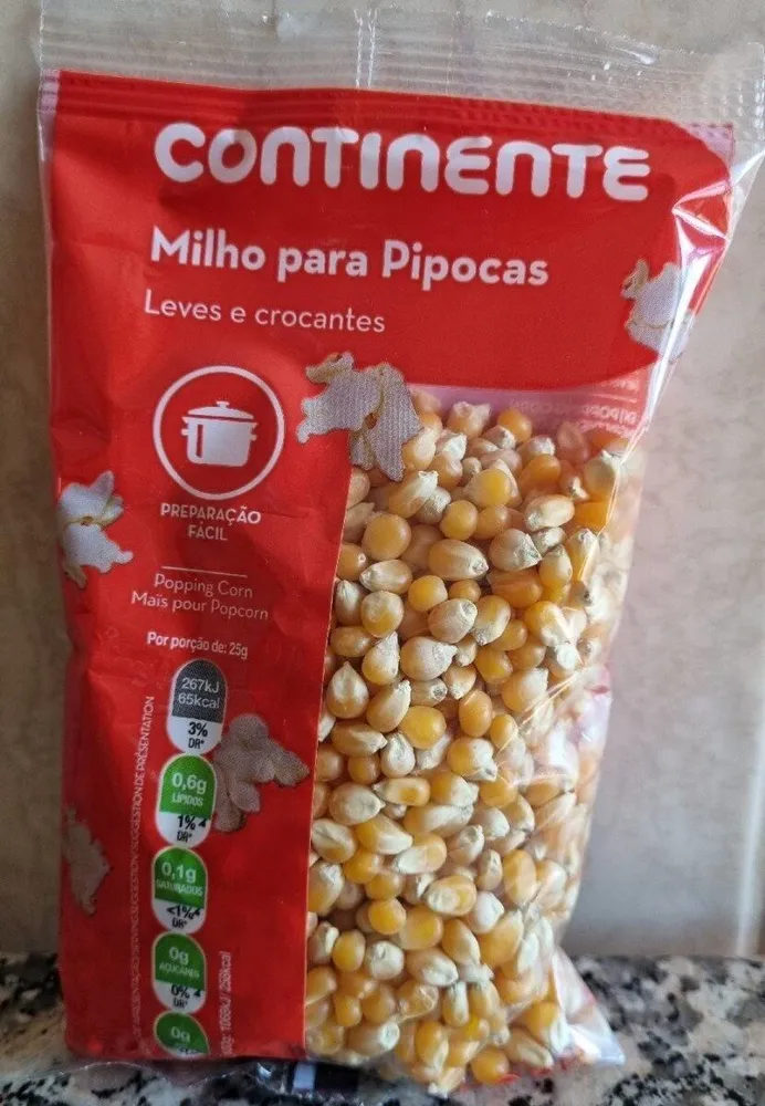Milho para pipocas