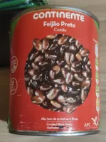 Feijão preto cozido em conserva