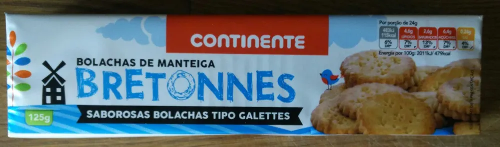 Bolachas de Manteiga Bretonnes