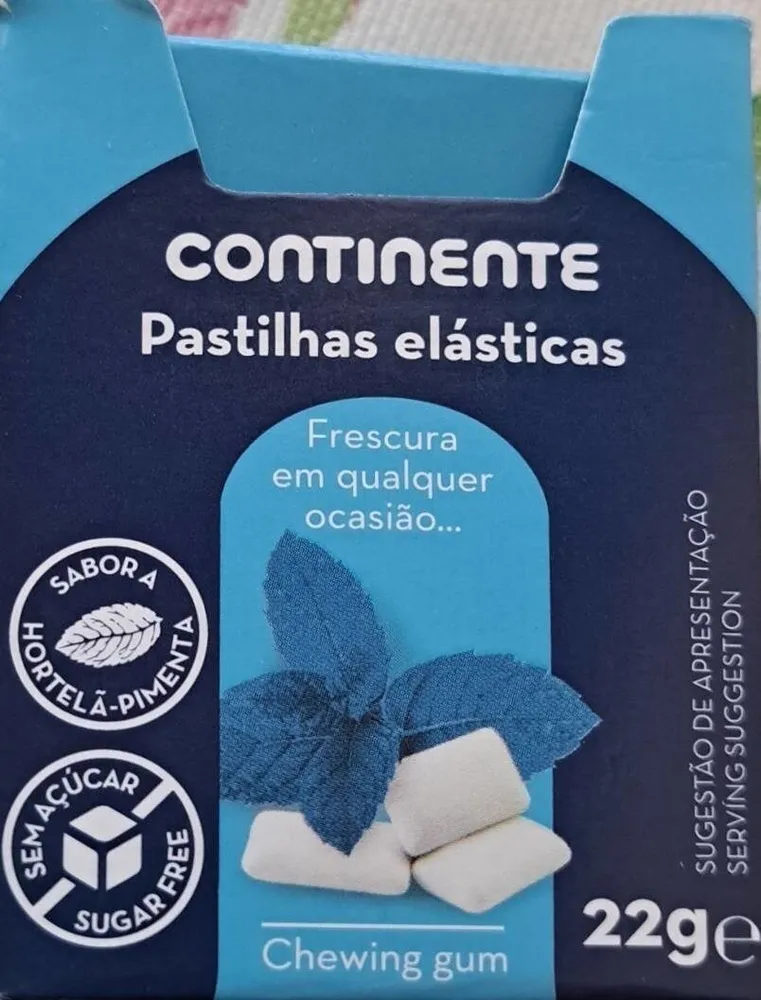 Chicles Sabor menta -Sin azucares