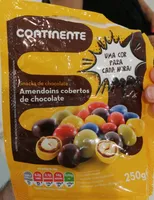 Amendoins cobertos de chocolate