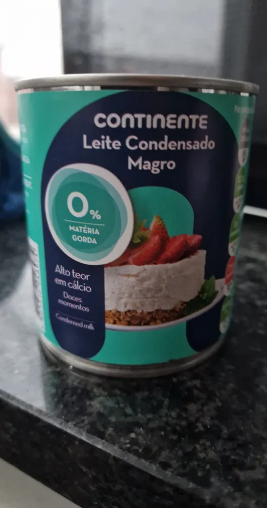 Leite condensado magro