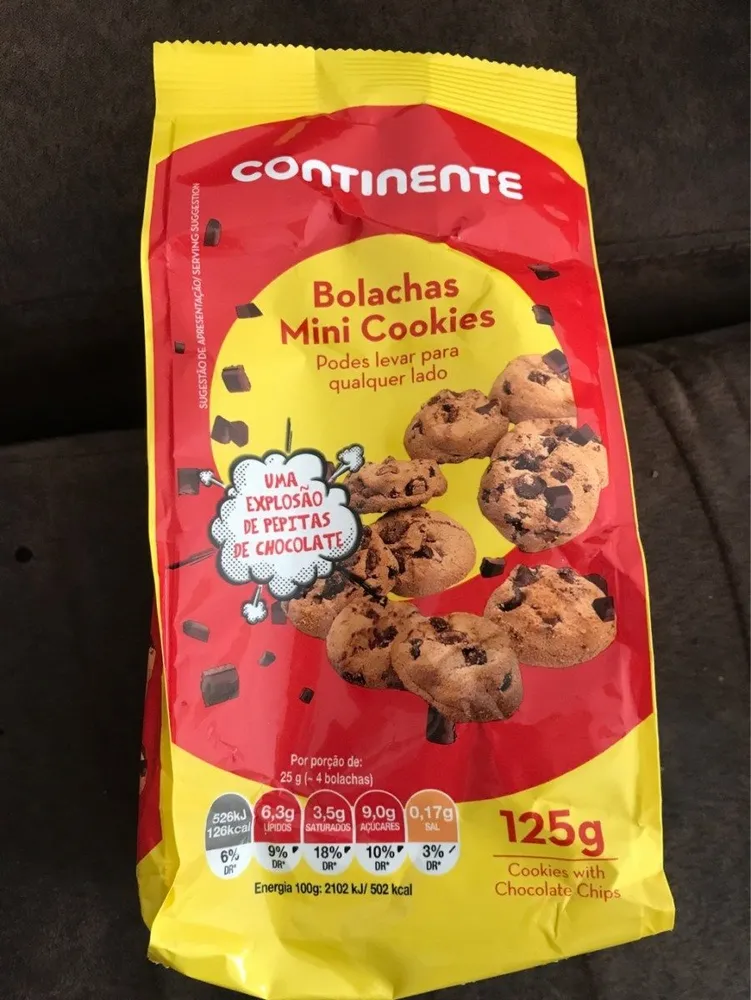 Bolachas Mini Cookies