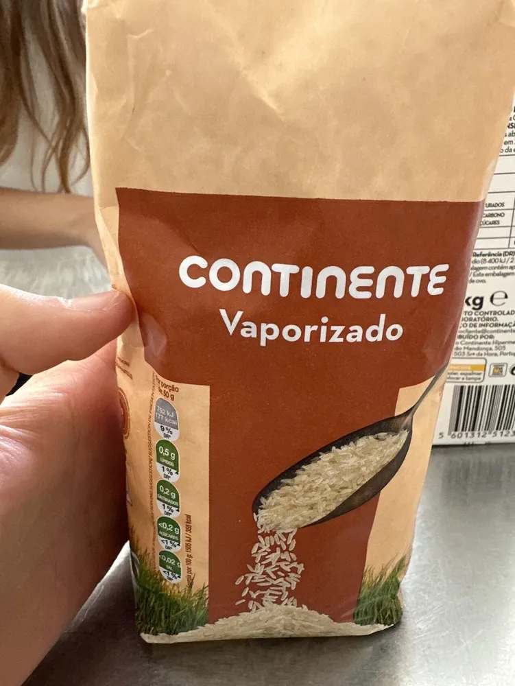 Arroz vaporizado