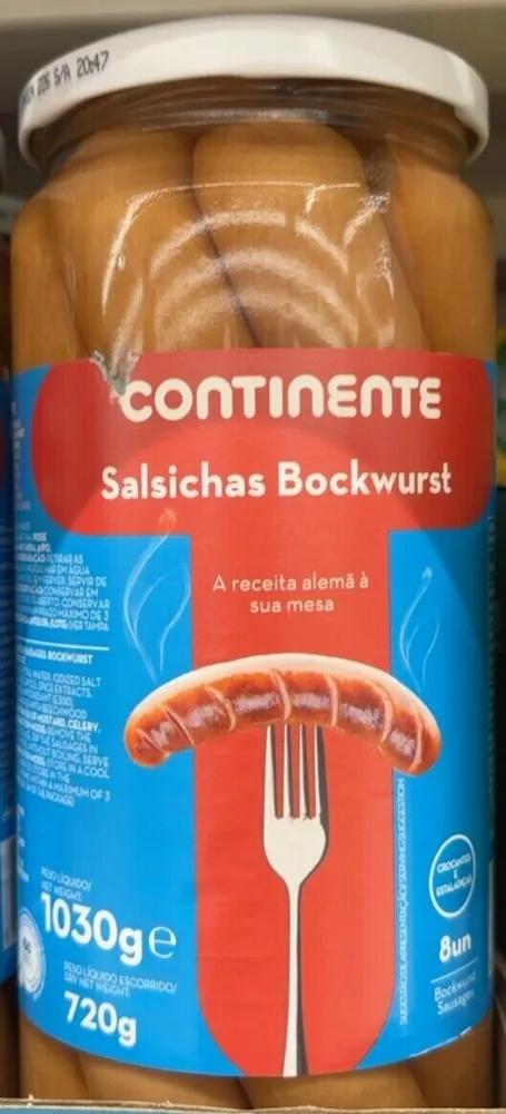 Salchichas Bockwurst