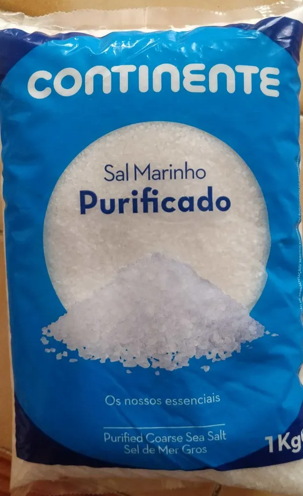Sal marinho purificado