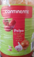 Polpa de tomate com cebola e alho
