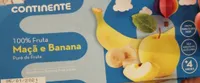 Puré de Fruta Maçã e Banana
