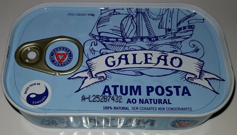 Atum Posta ao Natural