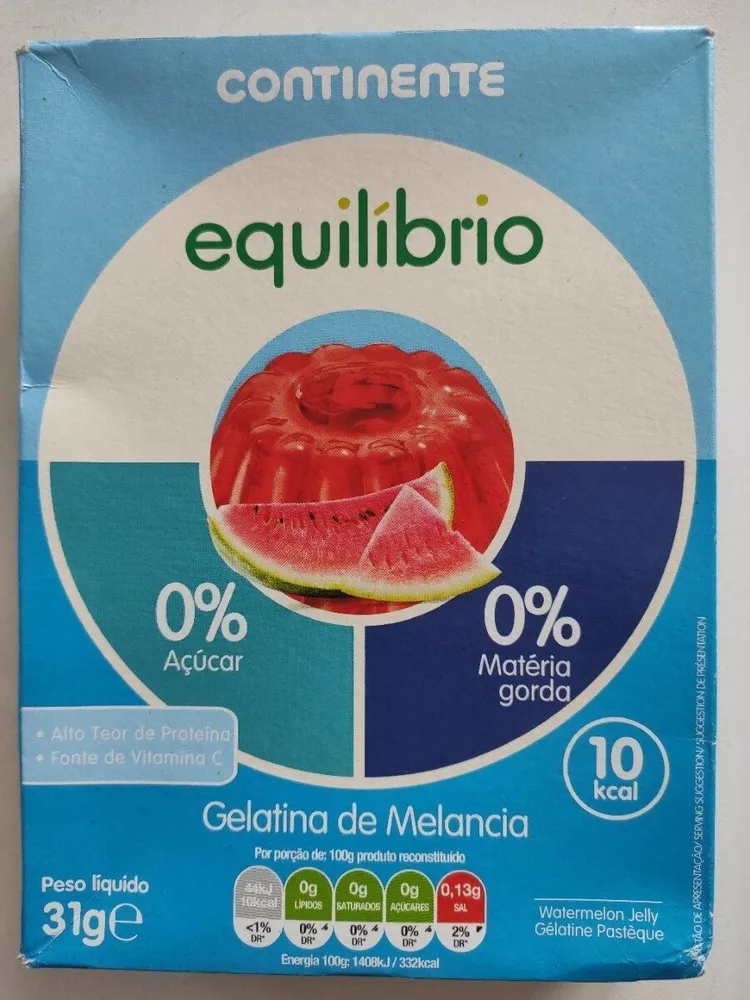 Gélatine de pastèque