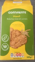 Bolachas ricas em cereais