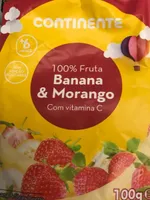 100% Fruta Banana & Morango