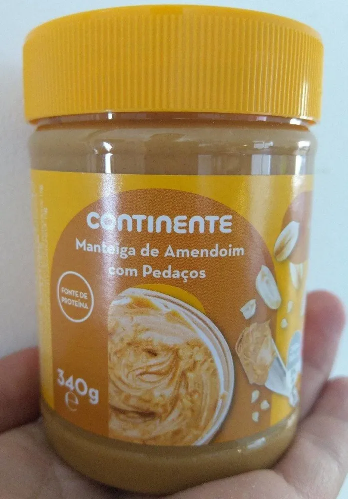 Manteiga de Amendoim com Pedaços