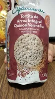 Tortitas de arroz integral con quinoa