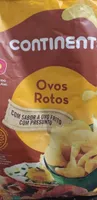 Patatas fritas ovos rotos