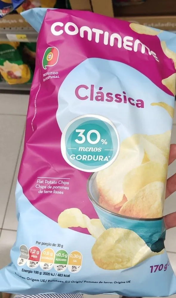Flat Potato Chips