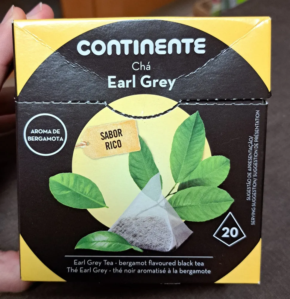 Chá Earl Grey