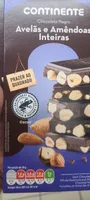 Chocolate Negro Avelăs e Amêndoas Inteiras