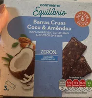 Barras Cruas Coco & Amêndoa