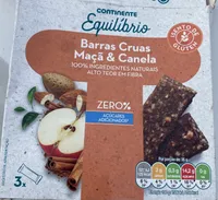 Barras Cruas Maçã & Canela