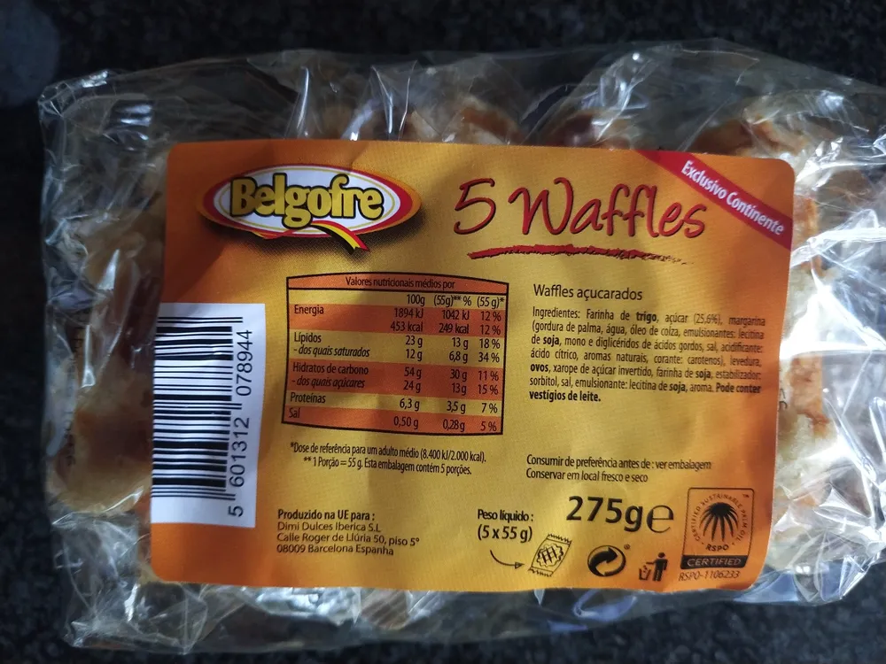 5 Waffles