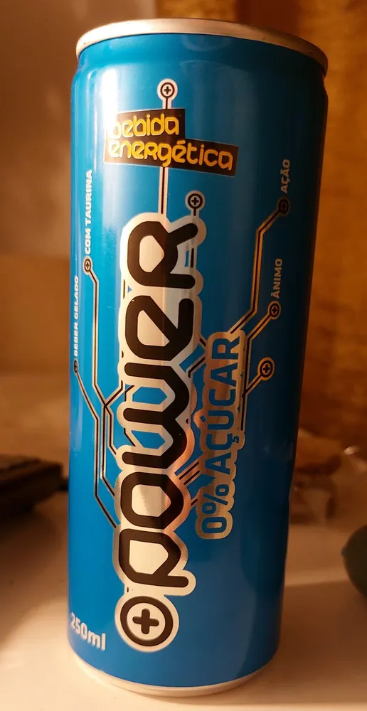 0% Açúcar, bebida energética