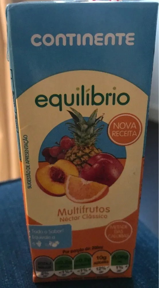 Néctar multifrutos Equilibrio