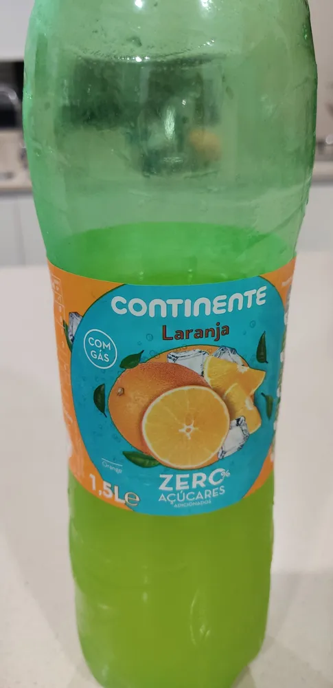 refrigerante de sumo de laranja