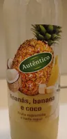 Ananás, banana e coco