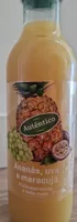Ananás, uva e maracujá