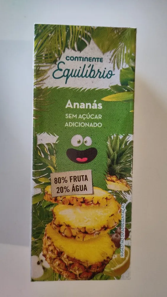 Ananás Sem Açúcar Adicionado