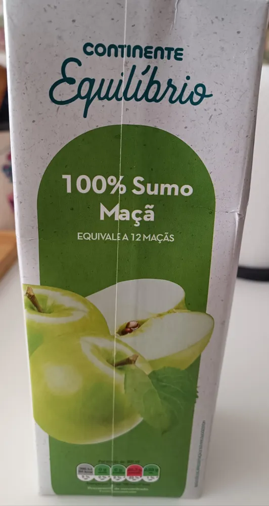 100% sumo maçã