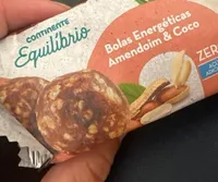 Bolas energéticas amendoim e coco