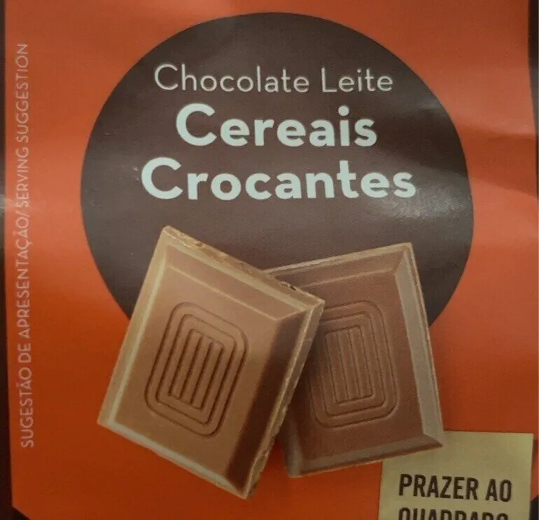 Chocolate leite Cereais Crocantes