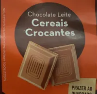 Chocolate leite Cereais Crocantes
