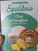 Chai e Gengibre Mini Bolachas