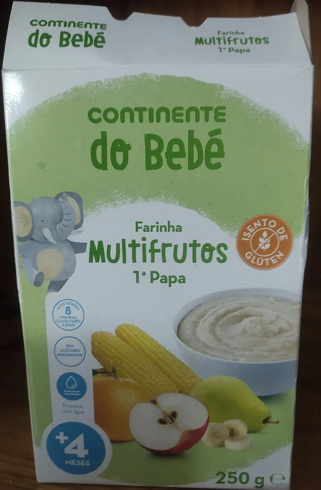 Farinha Multifrutos 1ª Papa