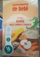 Farinha Aveia Maçã Abóbora Cenoura