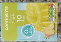 Gelatina sabor ananás