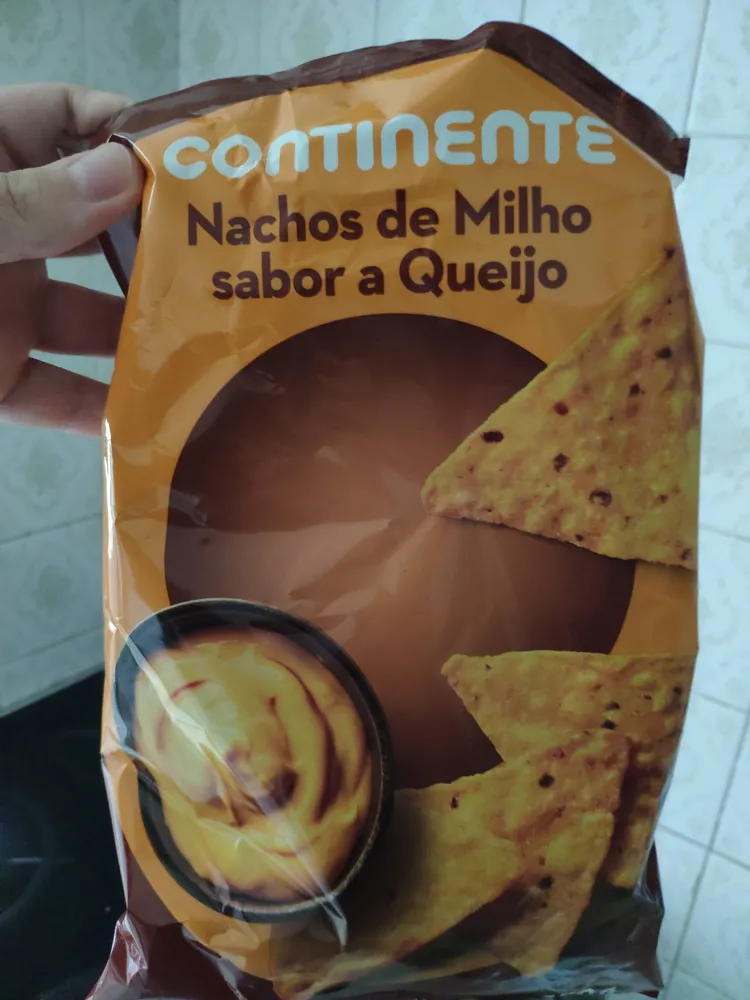 Nachos de Milho sabor a Queijo