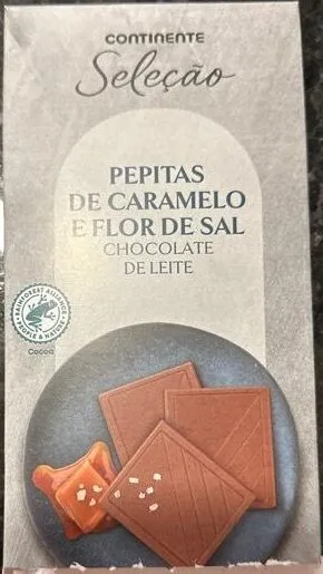 Pepitas de Caramelo e Flor de Sal