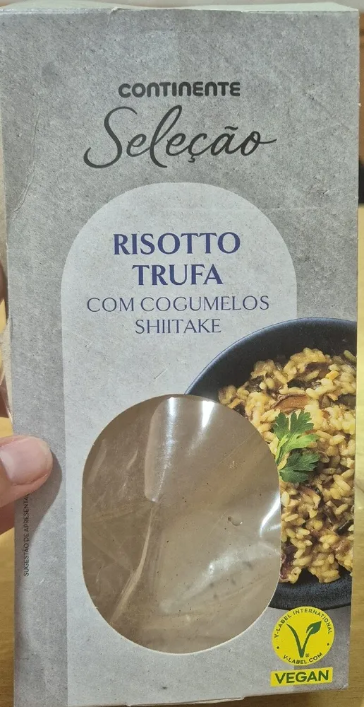 Risotto Trufa com Cogumelos Shiitake