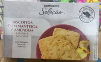 Biscoitos com Manteiga e Amêndoa Laranja e Gengibre