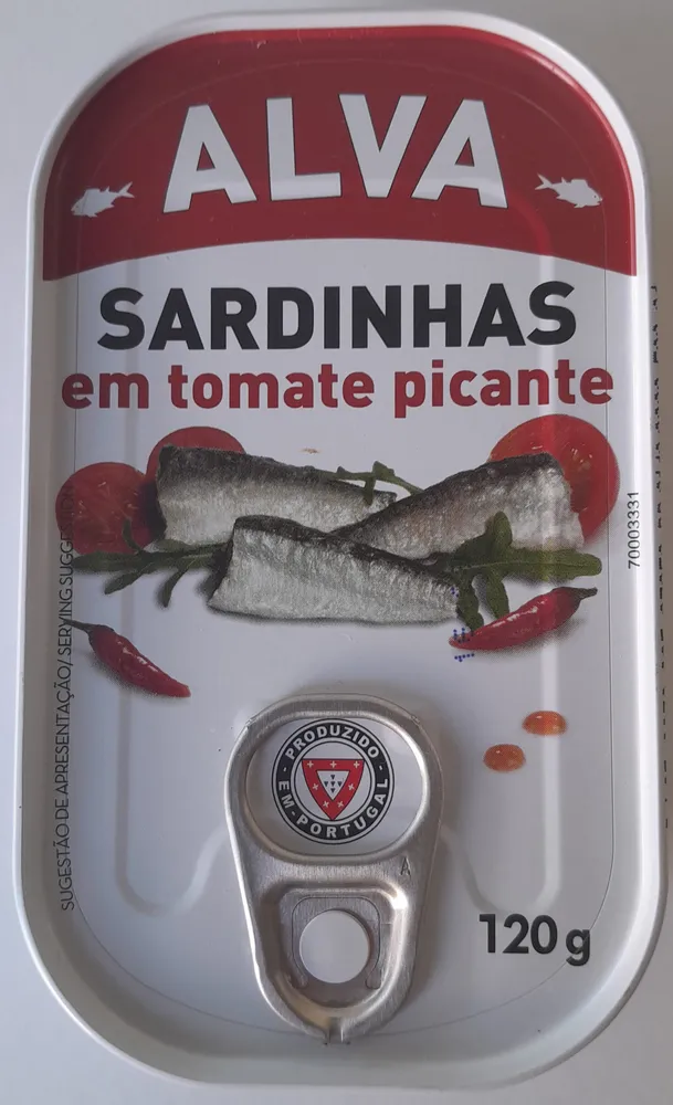 Sardinhas em tomate picante