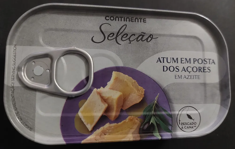 Atum em Posta dos Açores em Azeite
