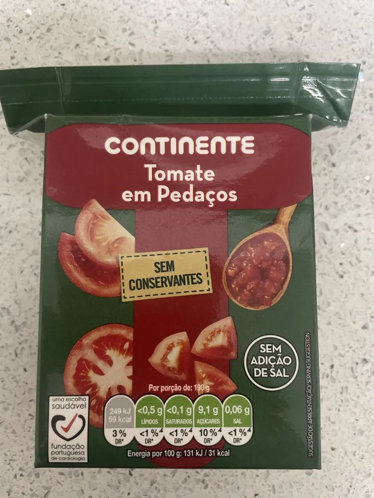 Tomate Em Pedaços