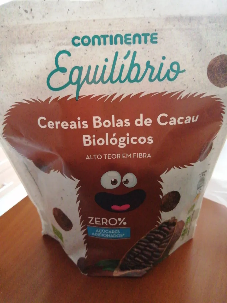 Cereais Bolas de Cacau Biológicos